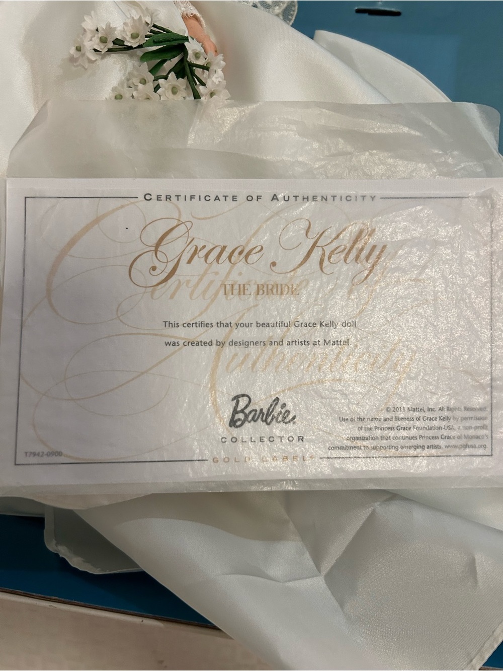Barbie collector gold label Grace Kelly The Bride Collector Doll
New in Box - Picture 4 of 7